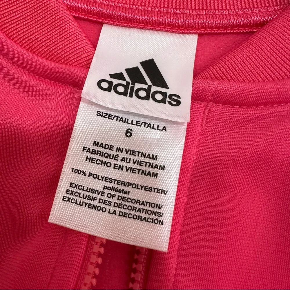 Girls Adidas Track Jacket